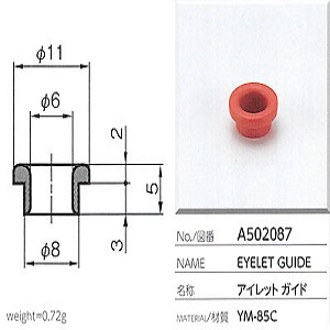 Mắt sứ Ceramic Eyelet guide Yuasa A502087